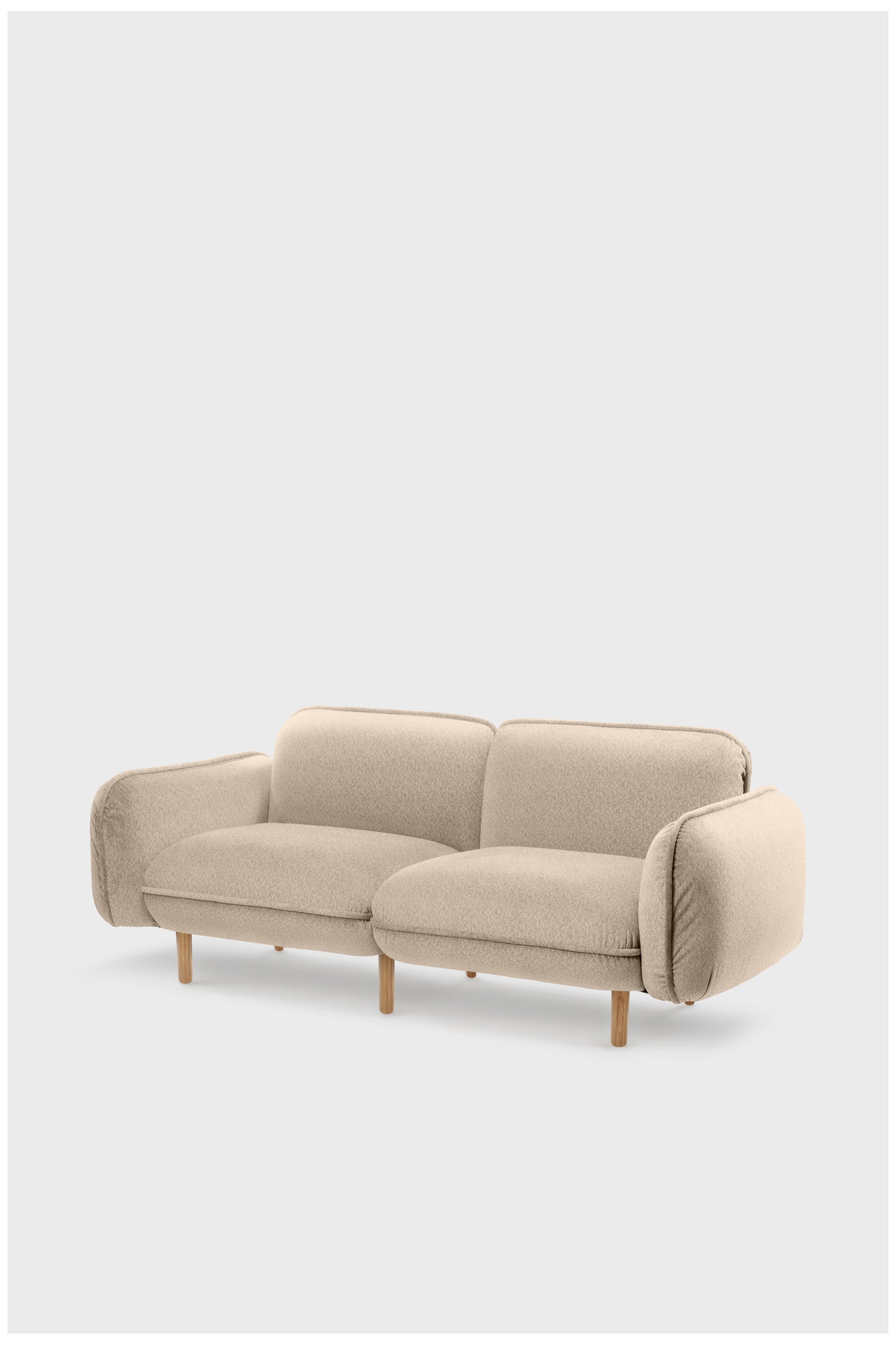 Bean 2 Seater Sofa in Velour