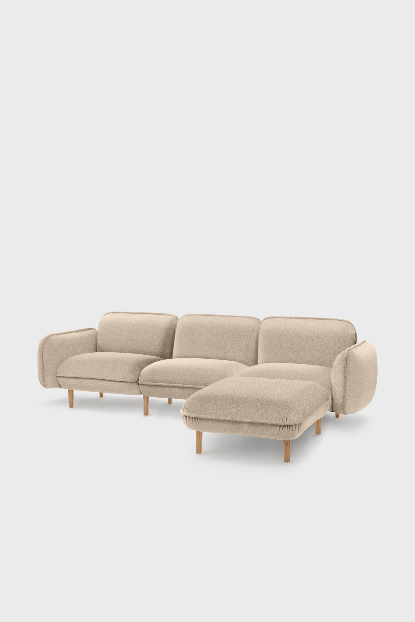 Bean Pouf in Velour