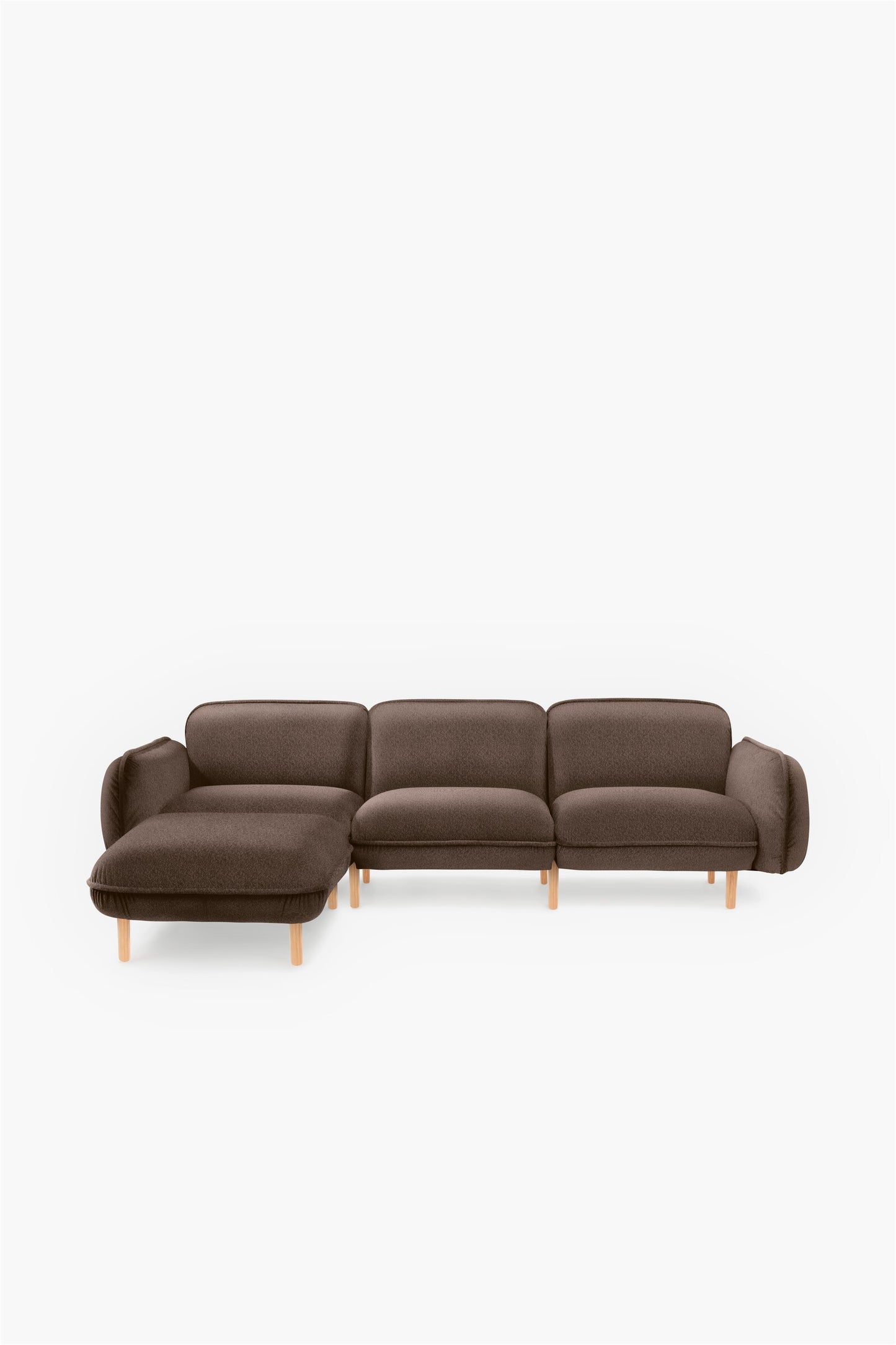 Bean Pouf in Velour
