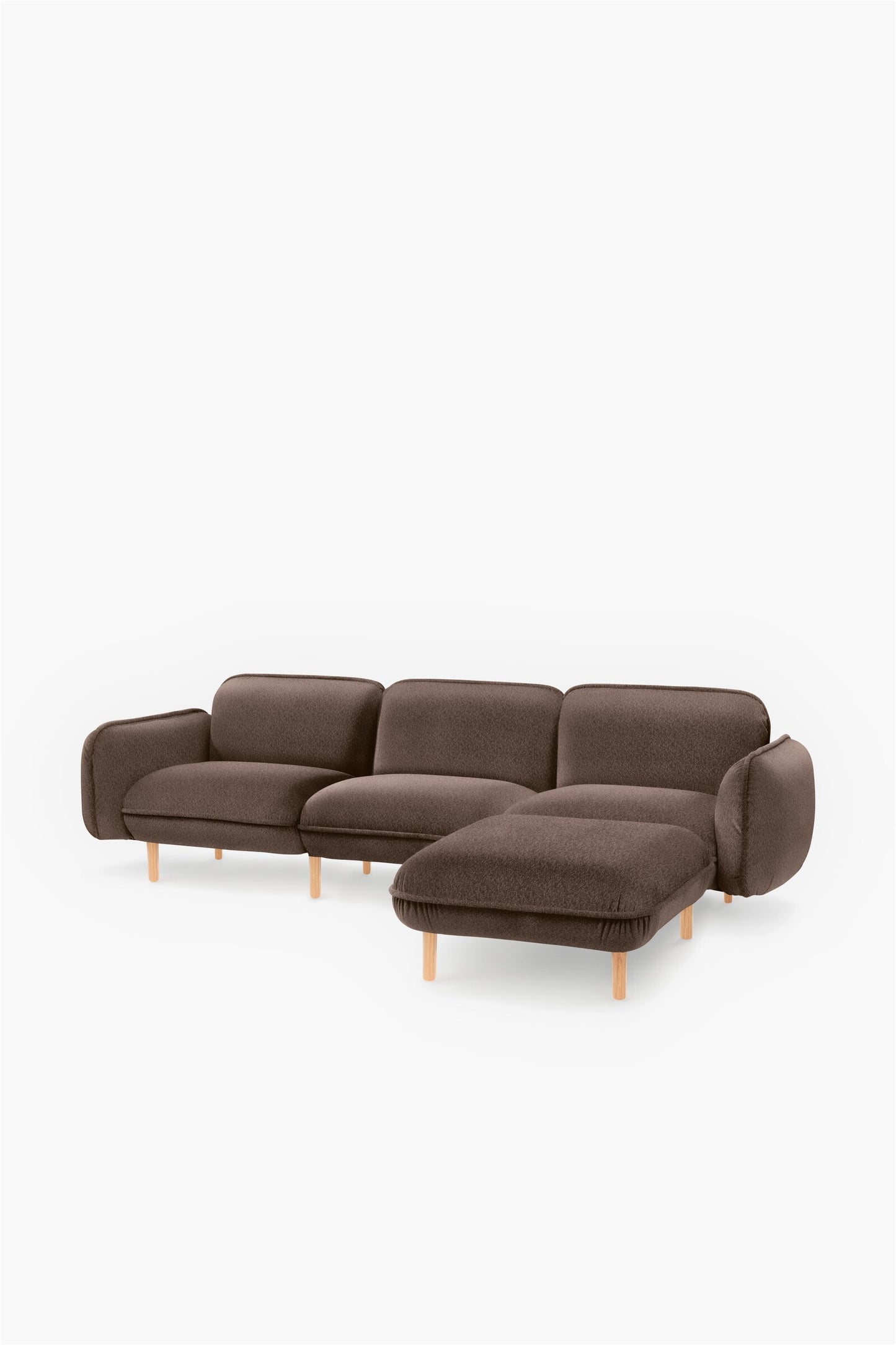 Bean Pouf in Velour