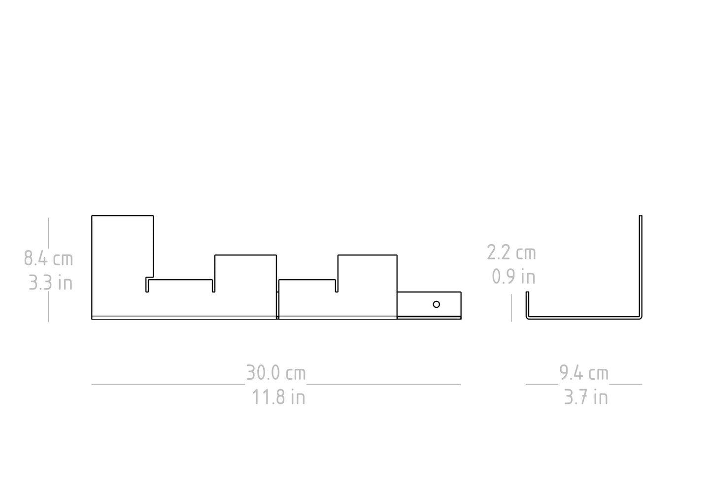 Wall Shelf NVMD City