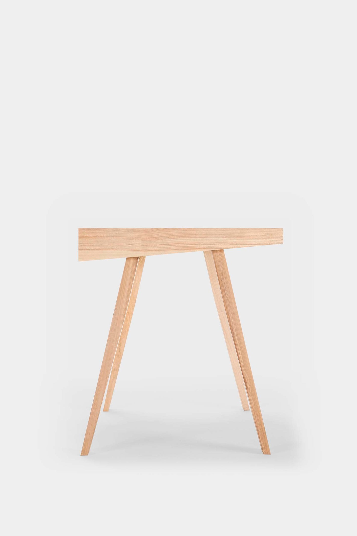 4.9 Desk in Ash 2 Drawers