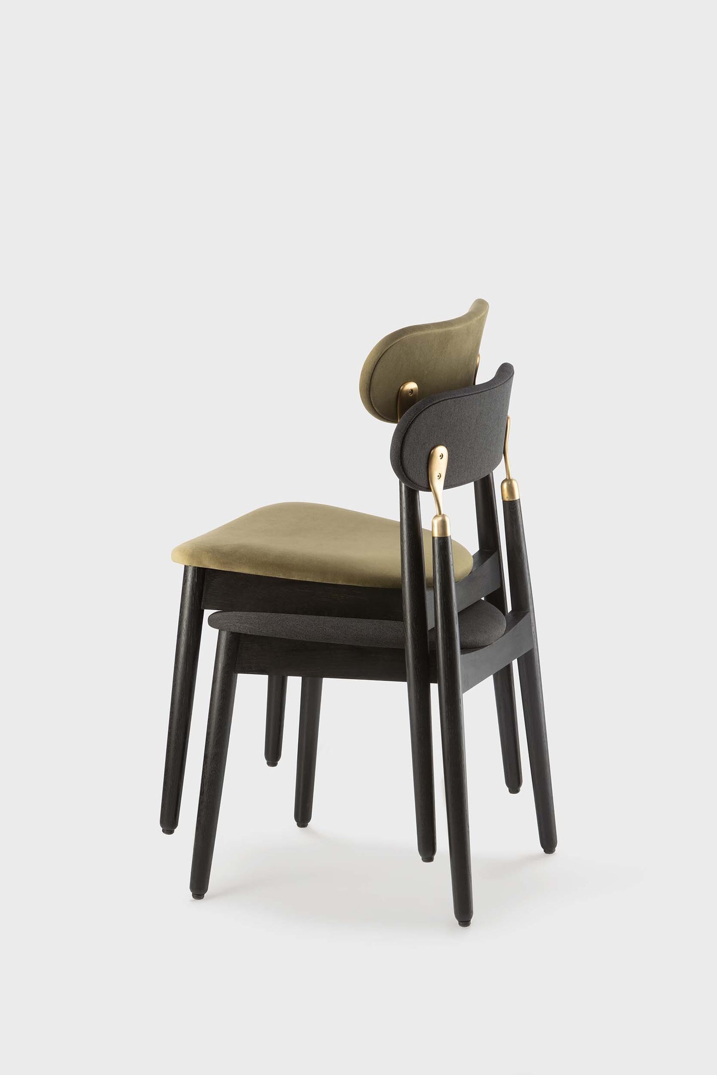 Dining Chair 7.1 in Oak Black