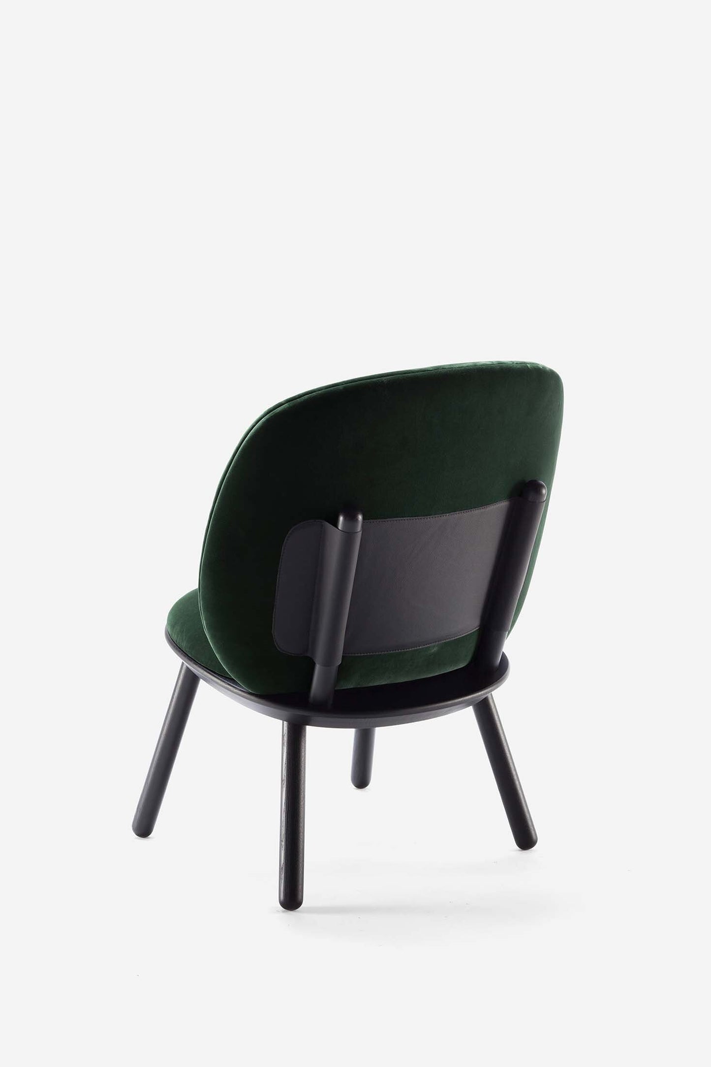 Naïve Low Chair Black Ash