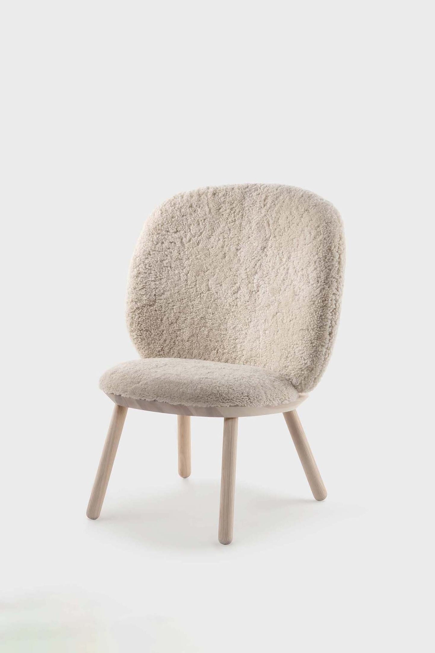 Low Chair Naïve Genuine Sheepskin