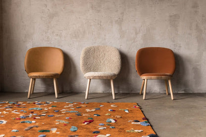 Naïve Low Chair Genuine Sheepskin