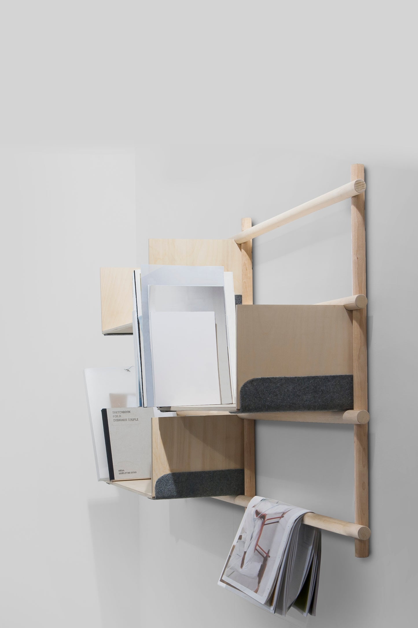 Wall Shelving System Foldin