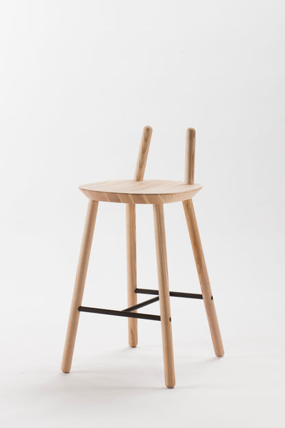 Naïve Semi Bar Stool in Ash