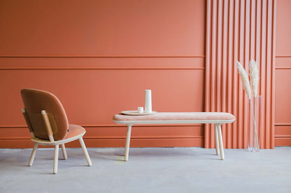 Naïve Bench in Ash Upholstered