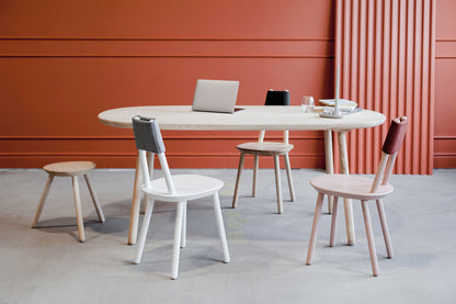 Naïve Dining Table D180cm in Ash