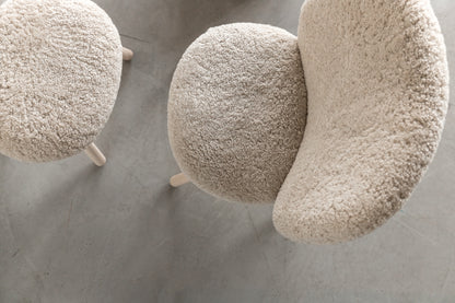 Naïve Low Chair Genuine Sheepskin