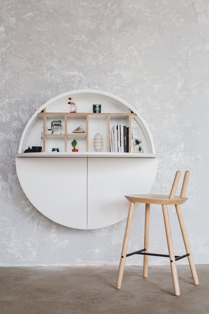 Naïve Semi Bar Stool in Ash