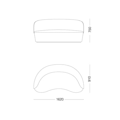 Naïve Sofa 2 Seater