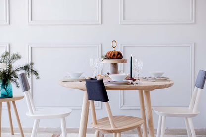 Babel Serving Stand in Ash