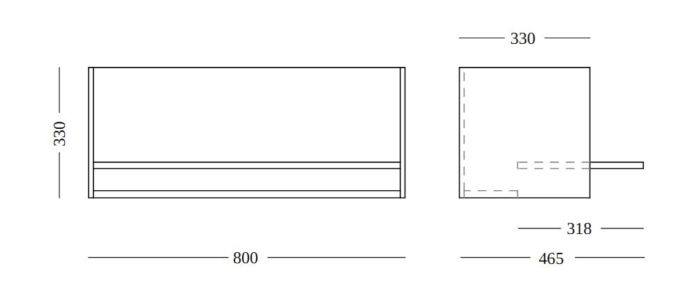 Jot Spot Wall Mounted Desk